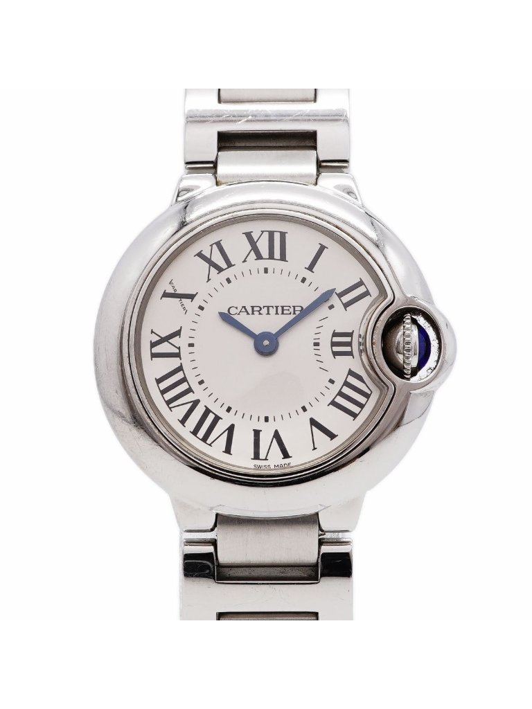 Cartier Ballon Bleu Sm Silver Dial Watch